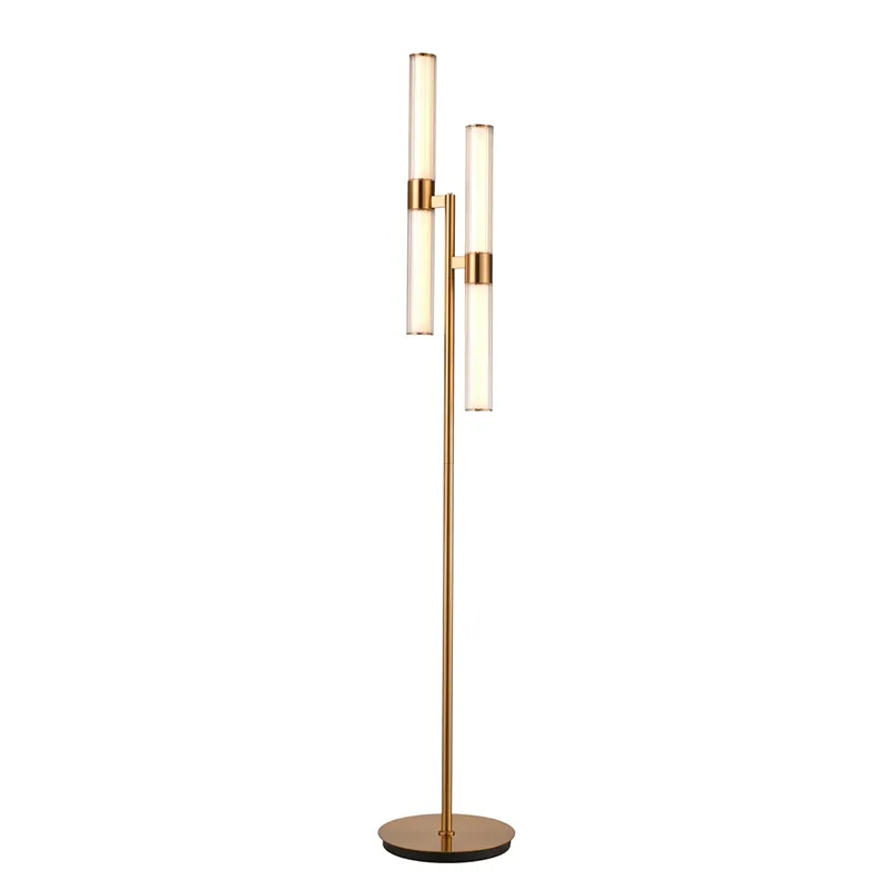Dimmable 2 लाइट Torchiere फ्लोर बत्ती